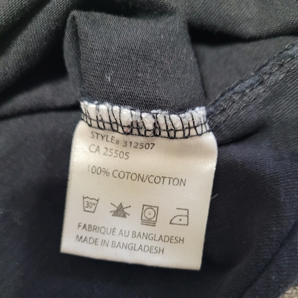 Vintage Noiz78 Black Cotton Graphic Long-sleeved T-Shirt Sz Small - Picture 9 of 10
